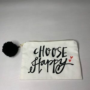Choose Happy Cosmetic Bag